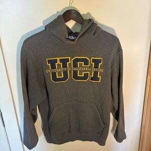 Vintage 90s University of California Irvine UCI Anteater Made in USA Dark Grey